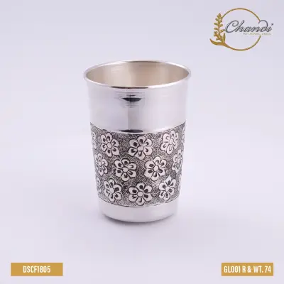 Divine Silver Glass