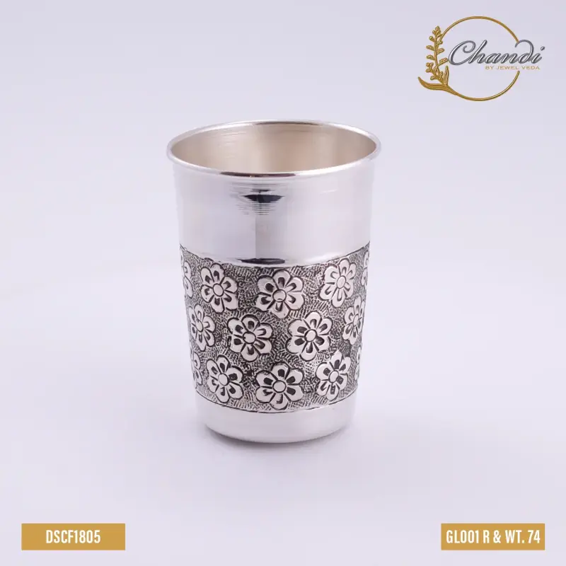Divine Silver Glass