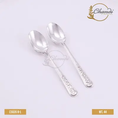 Mirror Polish Silver Spoon Set